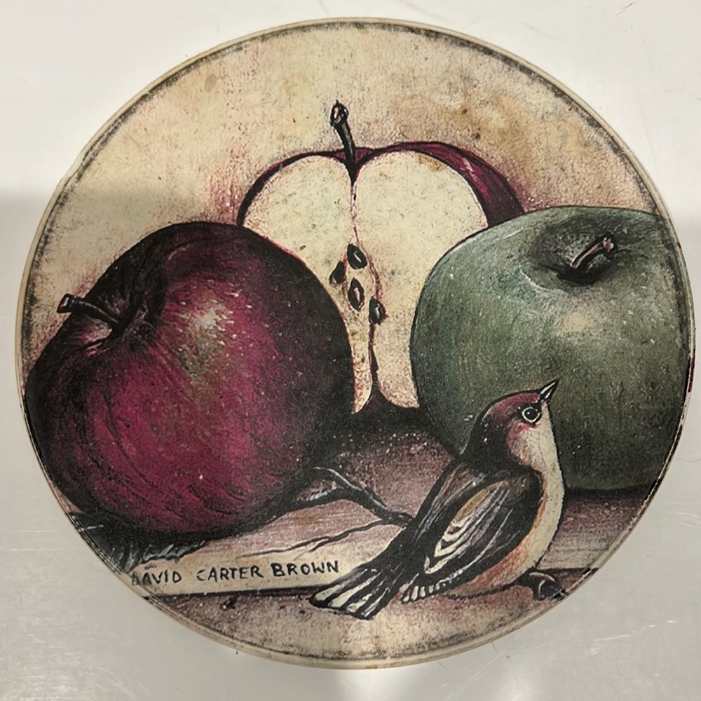 David Carter Brown Hot Plate 7” across